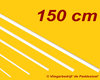 Glasfiber 1,5 mm wit - 150 cm