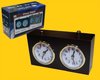 Schaakklok Chess Timer Mahonie hout
