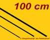 Glasfiber 6 mm Zwart - 100 cm