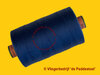 Blauw Amann 80 Polyester Naaigaren 1000 m
