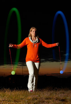 Led Spinballz Poi Yoho