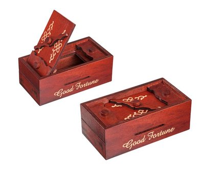 Philos Japanese Secret Box Good Fortune - IQ Puzzel