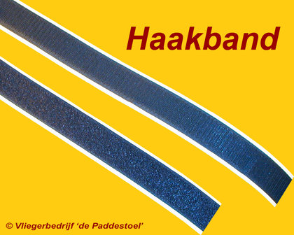 Haak 5 cm Zelfklevend Velcro Klittenband per meter