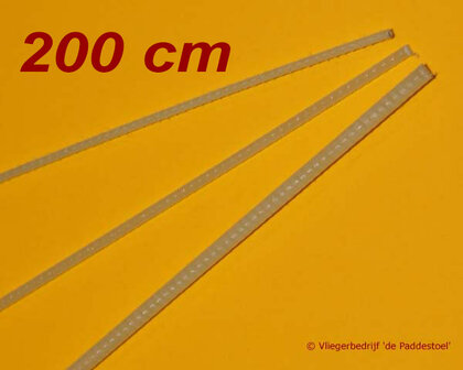 Fiber 1,2 mm gewikkeld 200 cm