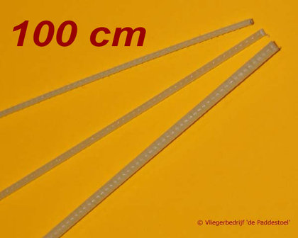 Fiber 1,2 mm gewikkeld 100 cm