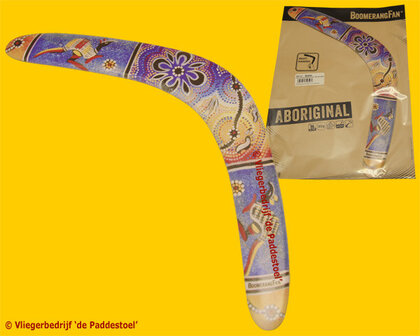 Boomerang Fan Aboriginal Boemerang (R-L)