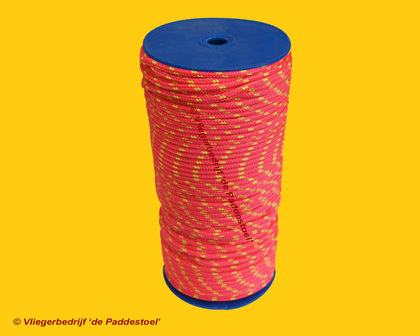 Gevlochten Polyester 4 mm - per meter