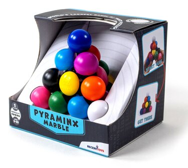 Recent Toys Pyraminx Marble - IQ Puzzel
