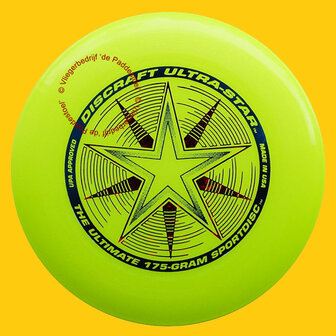 Discraft Ultra Star Frisbee 175 gram - Black