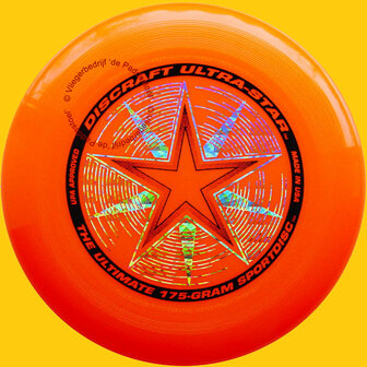 Discraft Ultra Star Frisbee 175 gram - Black