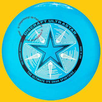 Discraft Ultra Star Frisbee 175 gram - cobaltBlue