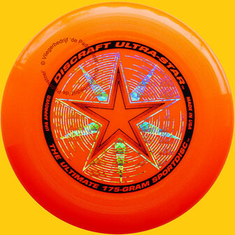 Discraft Ultra Star Frisbee 175 gram - Orange