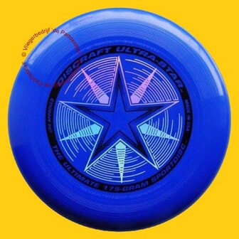 Discraft Ultra Star Frisbee 175 gram - Blue