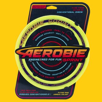 Aerobie Sprint Frisbee Yellow
