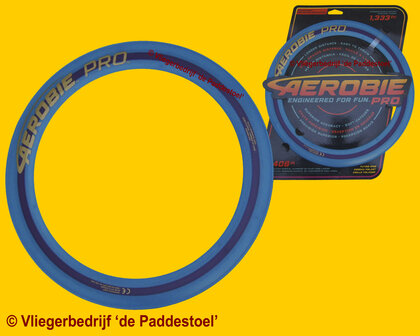 Aerobie Pro Frisbee Blue