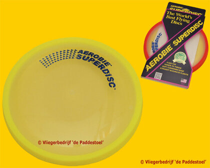 Aerobie Superdisc Frisbee Yellow