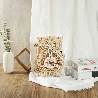 Robotime Owl Clock