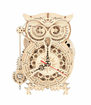 Robotime Owl Clock