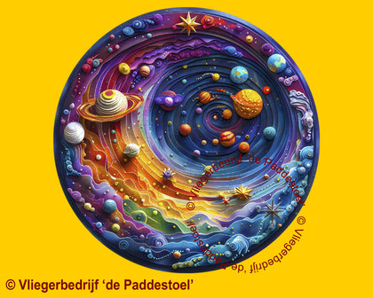 Yiwu Planeten Legpuzzel hout