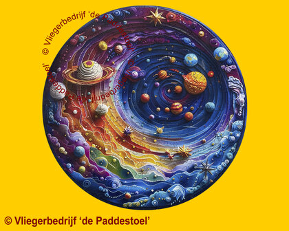 Yiwu Planeten Legpuzzel hout