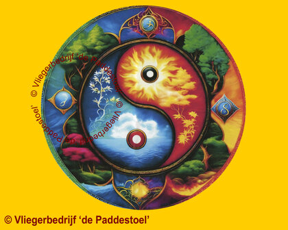 Yiwu Ying-Yang Bomen Legpuzzel hout