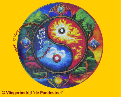 Yiwu Ying-Yang Bomen Legpuzzel hout