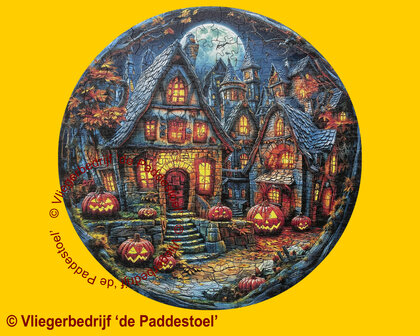 Yiwu Halloween Dorp Legpuzzel hout