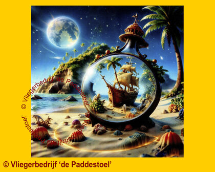 Yiwu Schip in Fles Legpuzzel hout