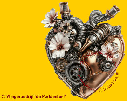 Yiwu Steampunk Hart Legpuzzel hout