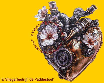 Yiwu Steampunk Hart Legpuzzel hout