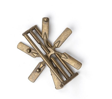 Recent Toys The Alchemist Brass - IQ Puzzel