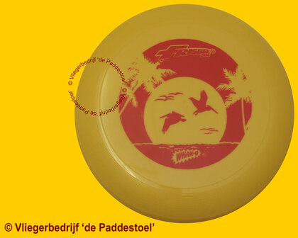 Wham-O Malibu 110 gram Frisbee Geel