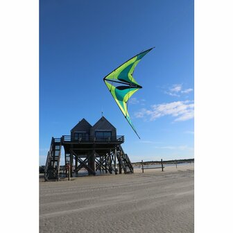 Spiderkites Tomboy green-yellow 2025 - Stuntvlieger