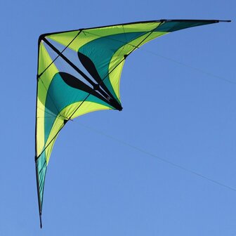 Spiderkites Tomboy green-yellow 2025 - Stuntvlieger