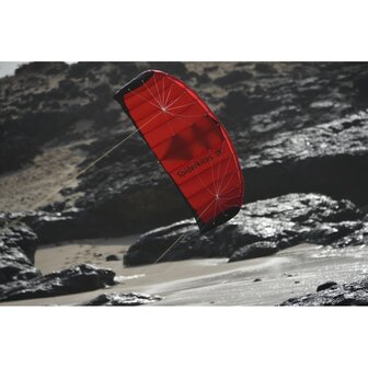 Spiderkites Amigo 1.35 Red - matras / stuntvliegerSpiderkites Amigo 1.35 Red - matras / stuntvlieger