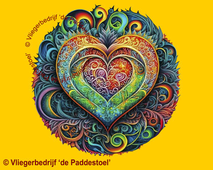 Yiwu Regenboog Hart Legpuzzel hout