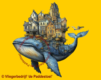 Yiwu Walvis Dorp Legpuzzel hout