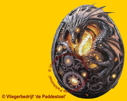 Yiwu Steampunk Drakenei Legpuzzel hout