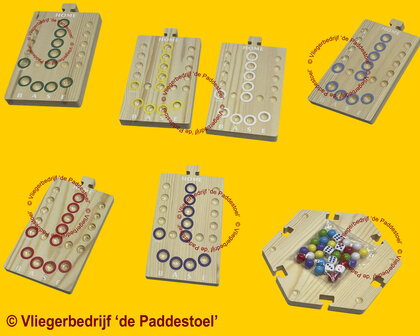 Ludo 6 personen Xlarge