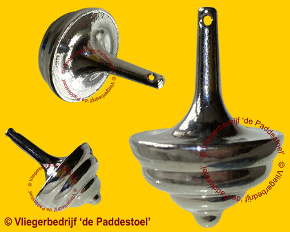 Poepie-Tol Zilver Metaal