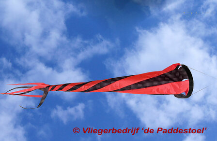 De Paddestoel Windvaan S Carbon-oranje