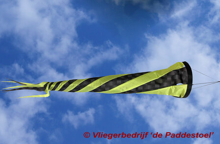 De Paddestoel Windvaan S Carbon-geel