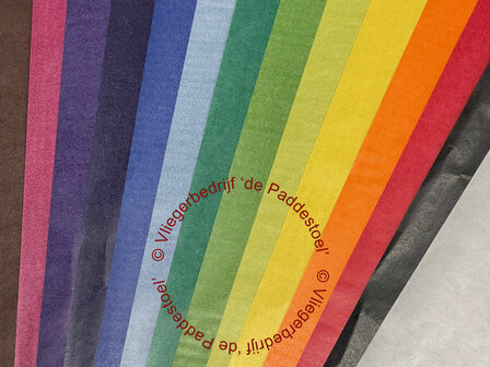 Vliegerpapier per vel van 100 x 70 cm