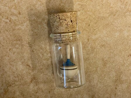 Bol Mini Neon Blauw Tol Hout