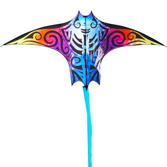HQ Delta Manta Kite Tribal Flame - Eenlijnsvlieger