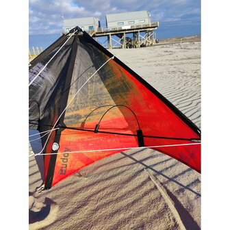 Spiderkites Buddy 2025 red/black - Stuntvlieger
