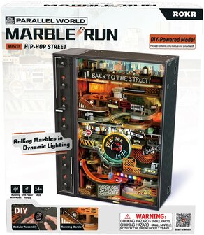 Robotime Marble run Set van 4 stuks