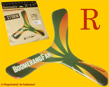 Boomerang Fan Storm Boemerang - Rechts