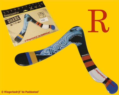 Boomerang Fan Shark Boemerang - Rechts