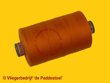 Oranje Amann 80 Polyester Naaigaren 1000 m